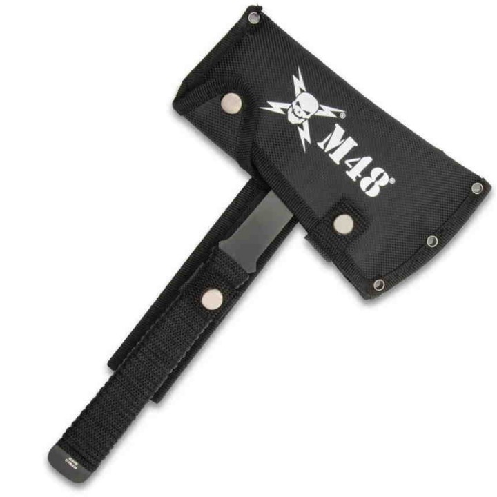 Lot de 3 Haches de Lancer United Cutlery M48 Throwing Axe Set Acier 3Cr13 Etui Nylon UC3490 - Livraison Gratuite