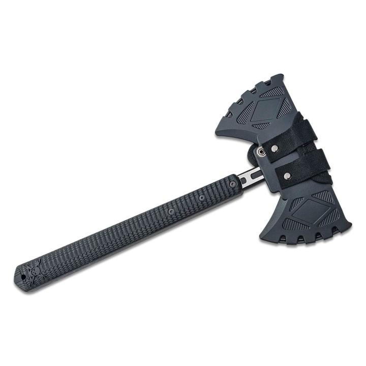 Hache United Cutlery M48 Liberator Double Headed Infantry Tomahawk Acier Inox Etui Nylon UC3429 - Livraison Gratuite