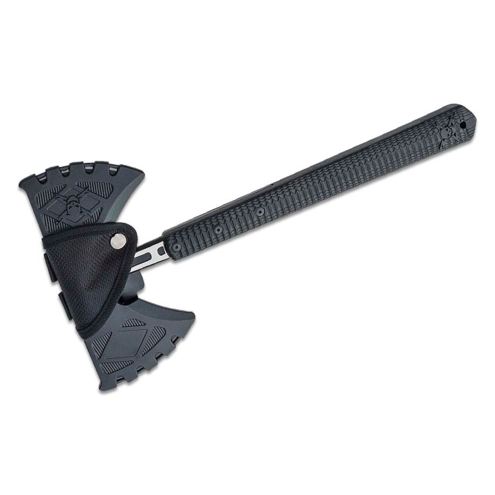 Hache United Cutlery M48 Liberator Double Headed Infantry Tomahawk Acier Inox Etui Nylon UC3429 - Livraison Gratuite