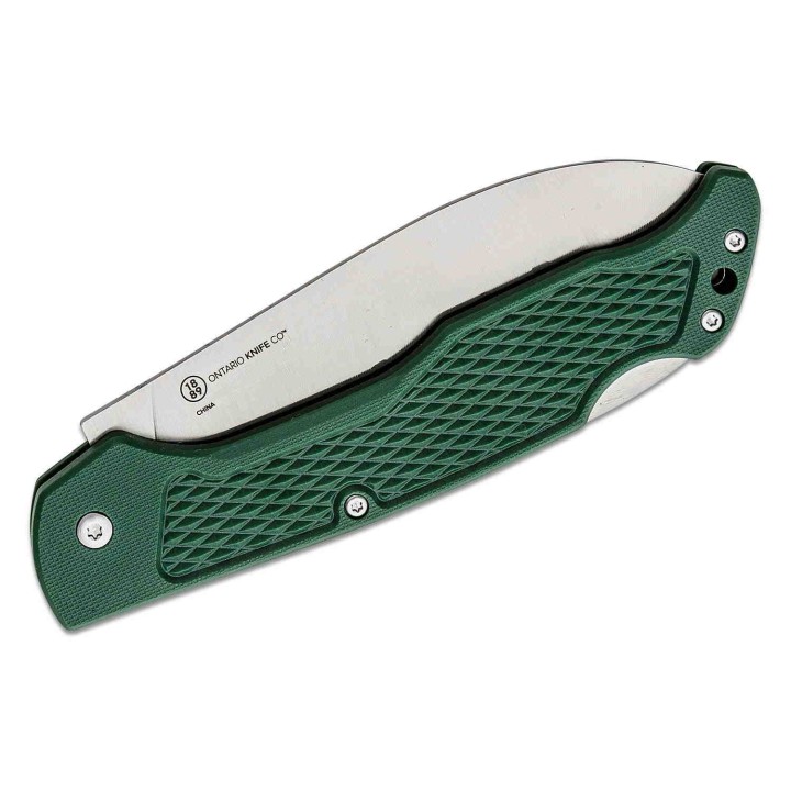 Set de 3 Couteaux Ontario Camp Plus Folding : Bread/Chef/Santoku Lame Acier Inox Lockback ON4310-00-05 - Livraison Gratuite