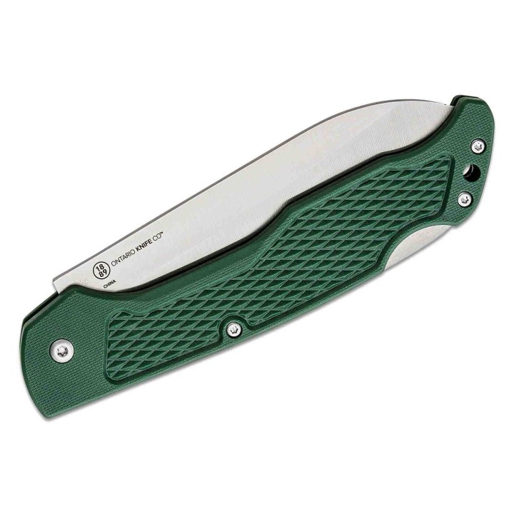 Set de 3 Couteaux Ontario Camp Plus Folding : Bread/Chef/Santoku Lame Acier Inox Lockback ON4310-00-05 - Livraison Gratuite