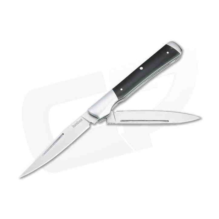 Couteau Kershaw Allegory 2 Lames Acier 7C17MoV Manche Micarta/Acier KS4385 - Livraison Gratuite