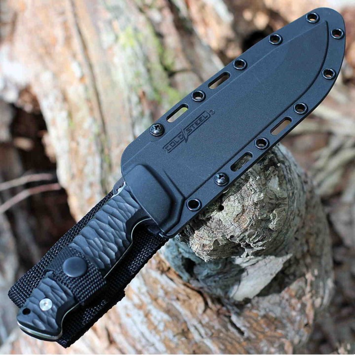 Couteau Cold Steel Razor Tek 6.5 Lame Acier 4116 Manche GFN Etui Secure-Ex CSFX65RZR - Livraison Gratuite