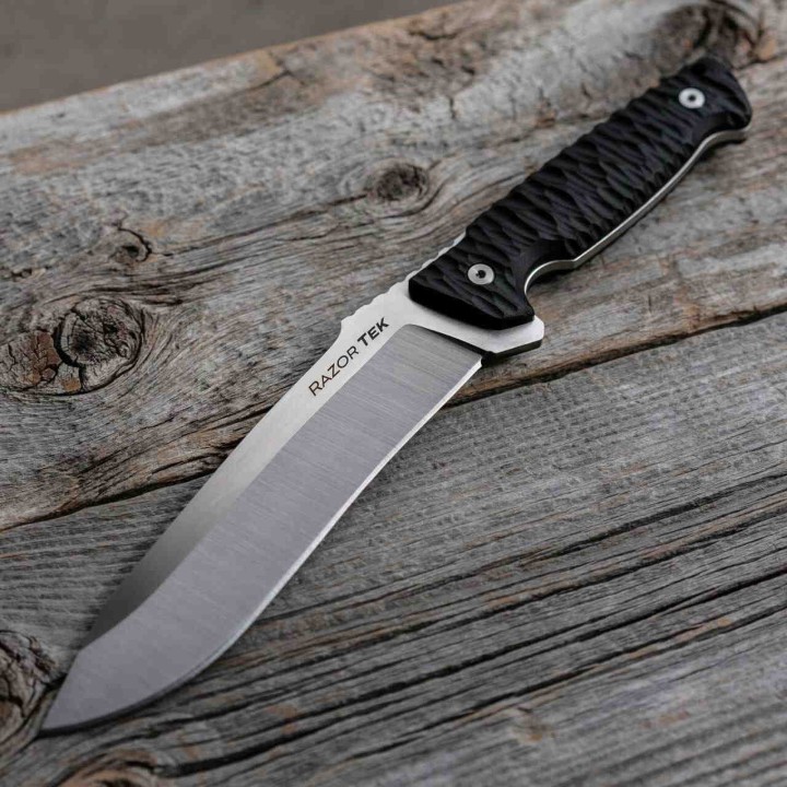 Couteau Cold Steel Razor Tek 6.5 Lame Acier 4116 Manche GFN Etui Secure-Ex CSFX65RZR - Livraison Gratuite