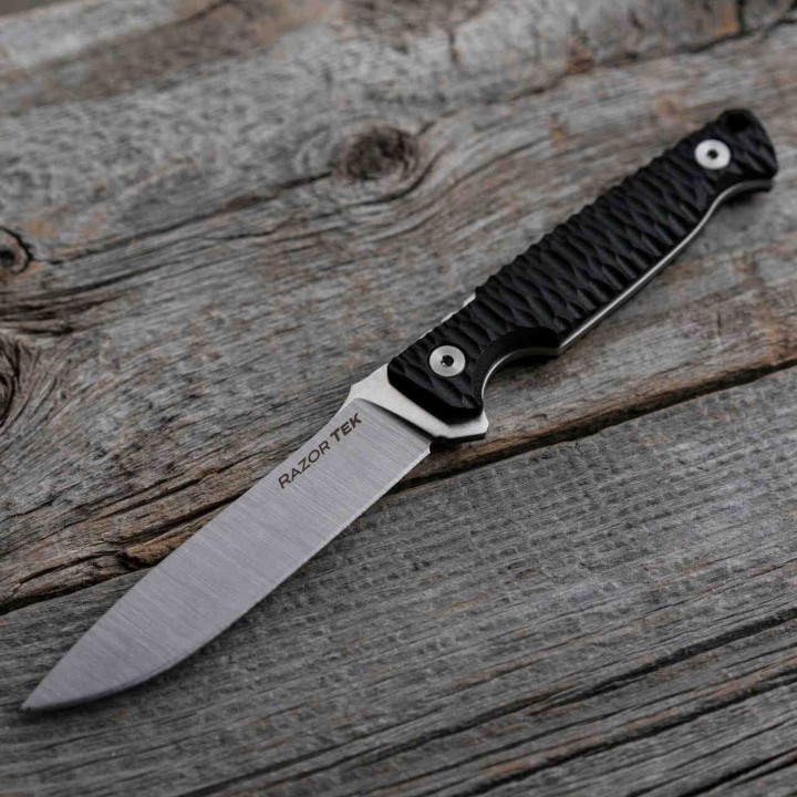 Couteau Cold Steel Razor Tek 4 Lame Acier 4116 Manche GFN Etui Secure-Ex CSFX4RZR - Livraison Gratuite