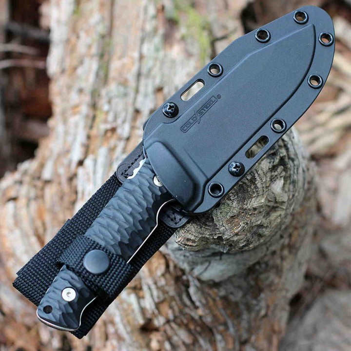 Couteau Cold Steel Razor Tek 5 Lame Acier 4116 Manche GFN Etui Secure-Ex CSFX5RZR - Livraison Gratuite
