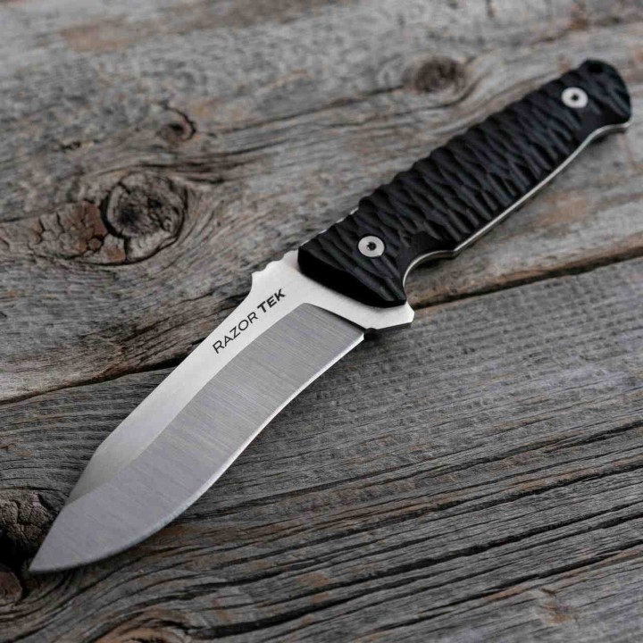 Couteau Cold Steel Razor Tek 5 Lame Acier 4116 Manche GFN Etui Secure-Ex CSFX5RZR - Livraison Gratuite