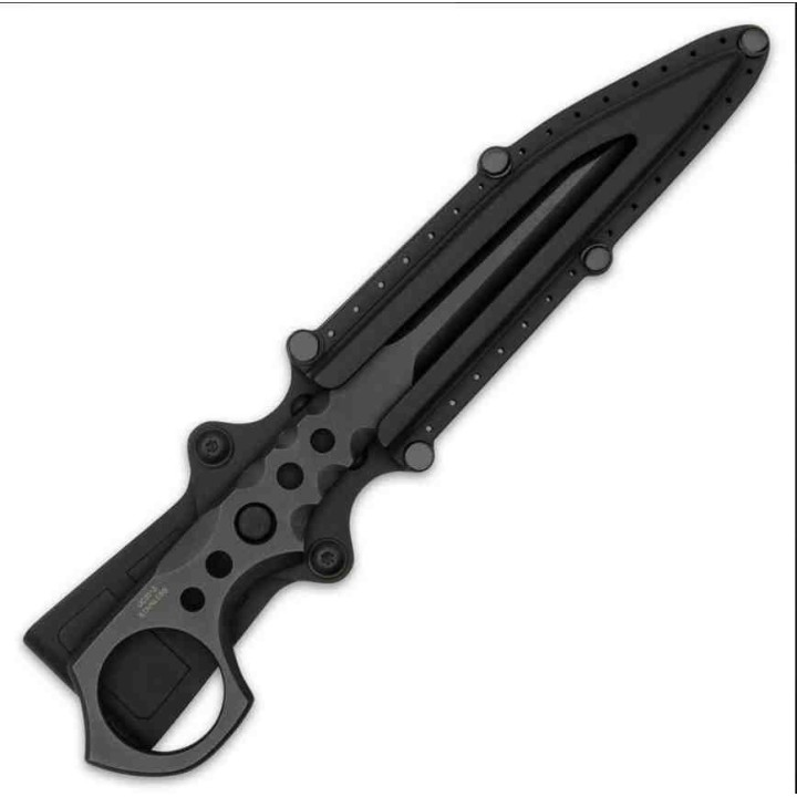 Couteau United Cutlery Undercover CIA Stinger Gen II Lame Acier 3Cr13 Etui Nylon UC3513 - Livraison Gratuite