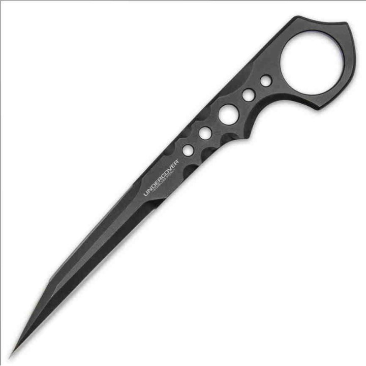 Couteau United Cutlery Undercover CIA Stinger Gen II Lame Acier 3Cr13 Etui Nylon UC3513 - Livraison Gratuite