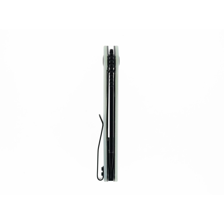 Couteau Kansept Bulldozer Jade Manche G10 Lame Acier D2 IKBS Linerlock Clip KT1028A2 - Livraison Gratuite