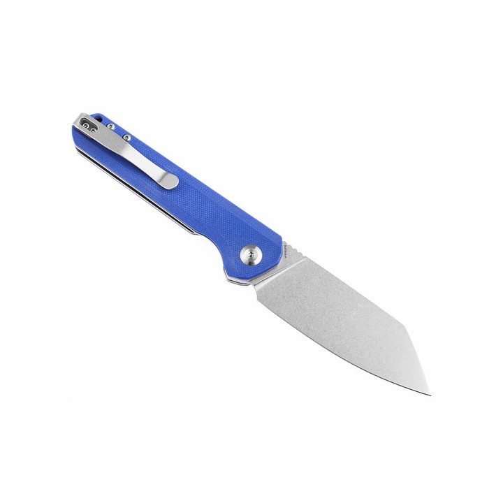Couteau Kansept Bulldozer Blue Manche G10 Lame Acier D2 IKBS Linerlock Clip KT1028A6 - Livraison Gratuite