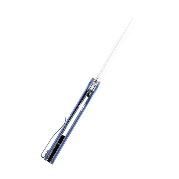 Couteau Kansept Bulldozer Blue Manche G10 Lame Acier D2 IKBS Linerlock Clip KT1028A6 - Livraison Gratuite