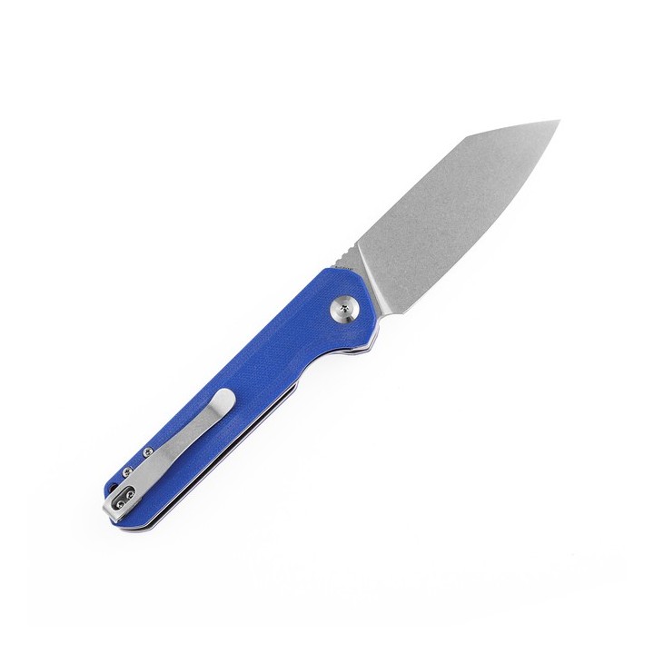 Couteau Kansept Bulldozer Blue Manche G10 Lame Acier D2 IKBS Linerlock Clip KT1028A6 - Livraison Gratuite