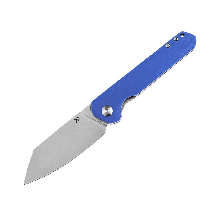 Couteau Kansept Bulldozer Blue Manche G10 Lame Acier D2 IKBS Linerlock Clip KT1028A6 - Livraison Gratuite
