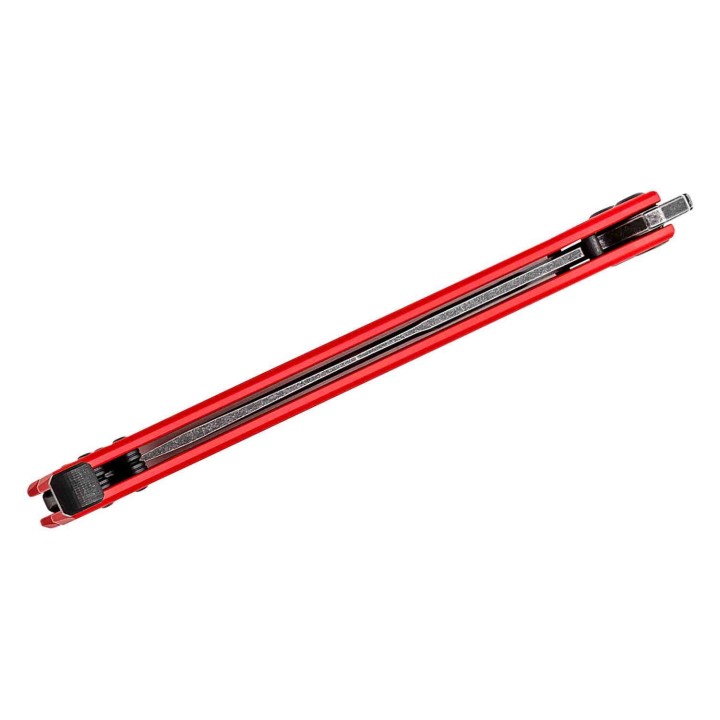 Couteau Kershaw Lucha Balisong Butterfly Stonewash Lame Acier 14C28N Manche Red KIVT Made In USA KS5150RDBW - Livraison Gratuite