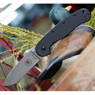 Couteau ESEE Avispa SK5 Manche Black FRN Lame Acier SK5 Framelock Clip BRK1303 - Livraison Gratuite