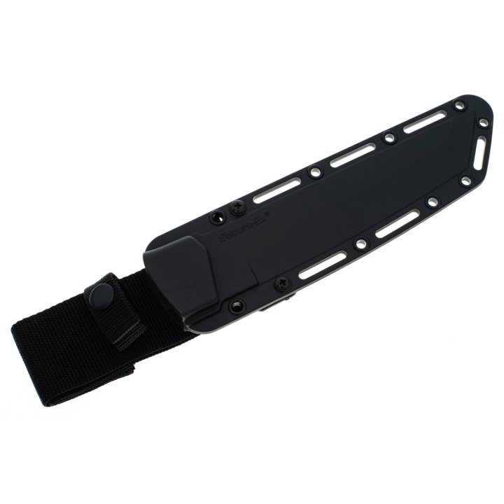 Couteau Cold Steel Large Warcraft Tanto Lame Acier San Mai Manche G10 Etui Secure-Ex CS13UL - Livraison Gratuite