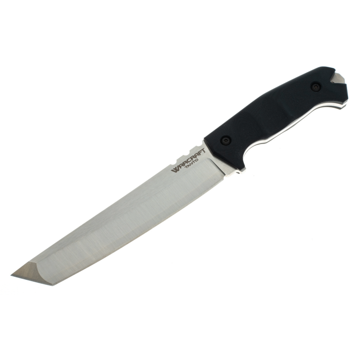Couteau Cold Steel Large Warcraft Tanto Lame Acier San Mai Manche G10 Etui Secure-Ex CS13UL - Livraison Gratuite