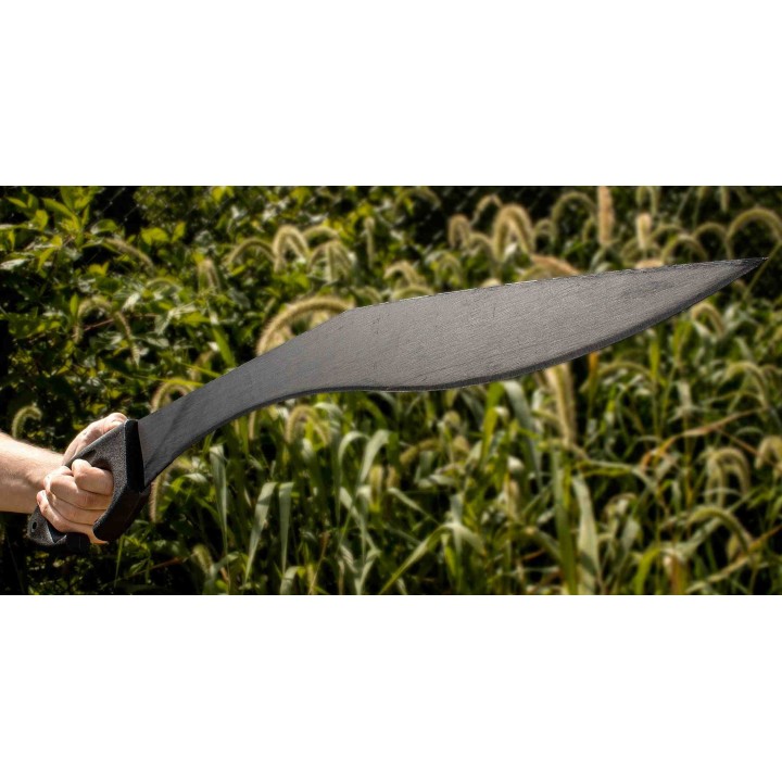 Kukkri Machette Cold Steel Kopis Machete Lame Acier Carbone 1055 Manche Polypropylene Etui Nylon CS97KPM18S - Livraison Gratuite