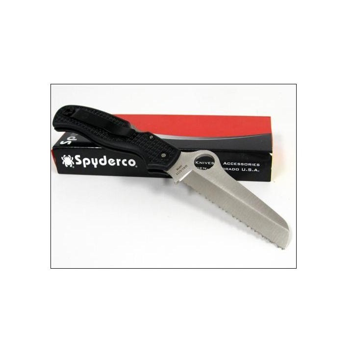 Couteau SPYDERCO Black ATLANTIC SALT H1 SC89SBK Serrat