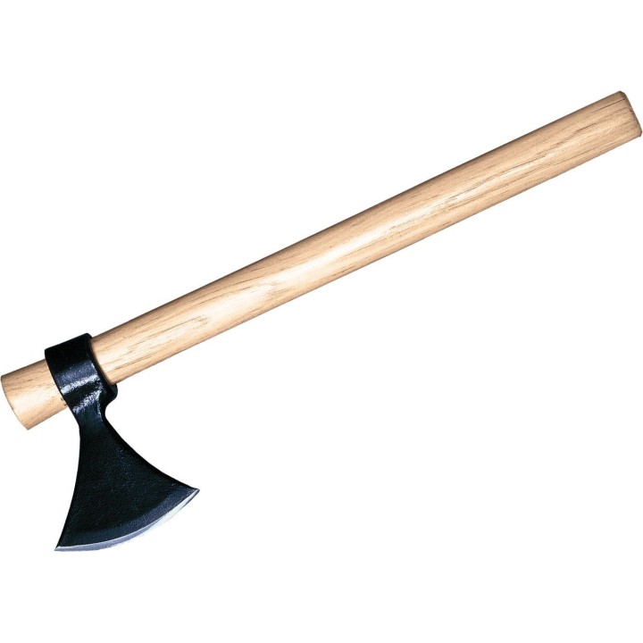 Hache Tomahawk Cold Steel Norse Hawk Drop Forged Lame Acier Carbone 1055 Manche Bois CS90N - Livraison Gratuite