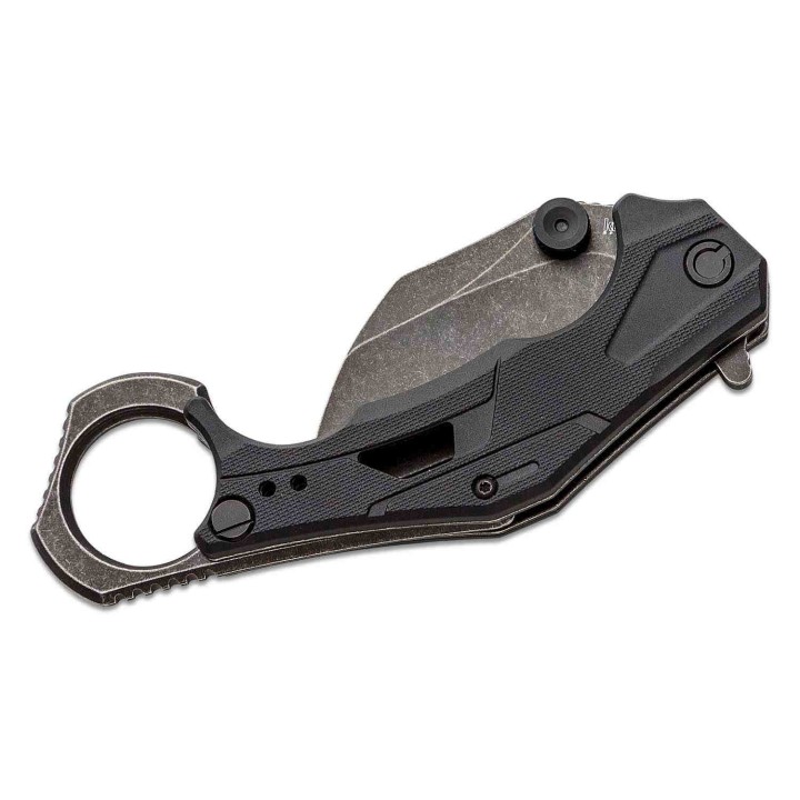Couteau Kershaw Outlier Karambit A/O Lame Acier 8Cr13MoV Manche GFN Linerlock Clip KS2064 - Livraison Gratuite
