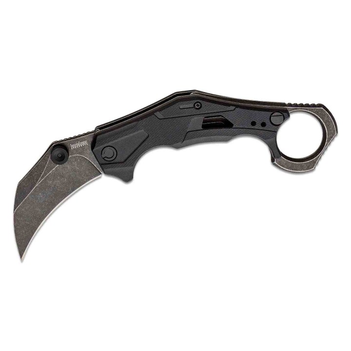 Couteau Kershaw Outlier Karambit A/O Lame Acier 8Cr13MoV Manche GFN Linerlock Clip KS2064 - Livraison Gratuite