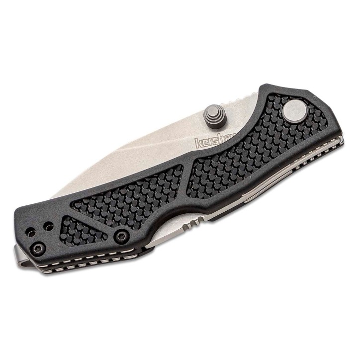Couteau Kershaw Debris Lame Acier D2 Manche GFN Lockback Clip KS2034 - Livraison Gratuite
