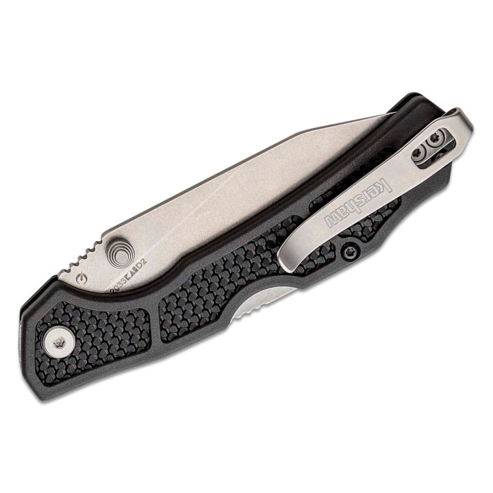 Couteau Kershaw Cargo Lame Acier D2 Manche GFN Lockback Clip KS2033 - Livraison Gratuite