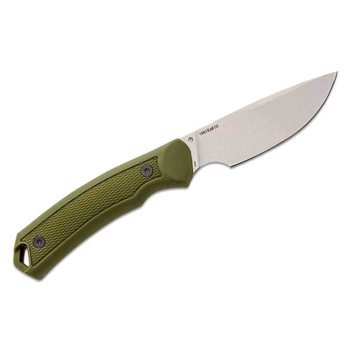 Couteau Kershaw Deschutes Skinner Lame Acier D2 Manche Rubber Etui GFN KS1883 - Livraison Gratuite