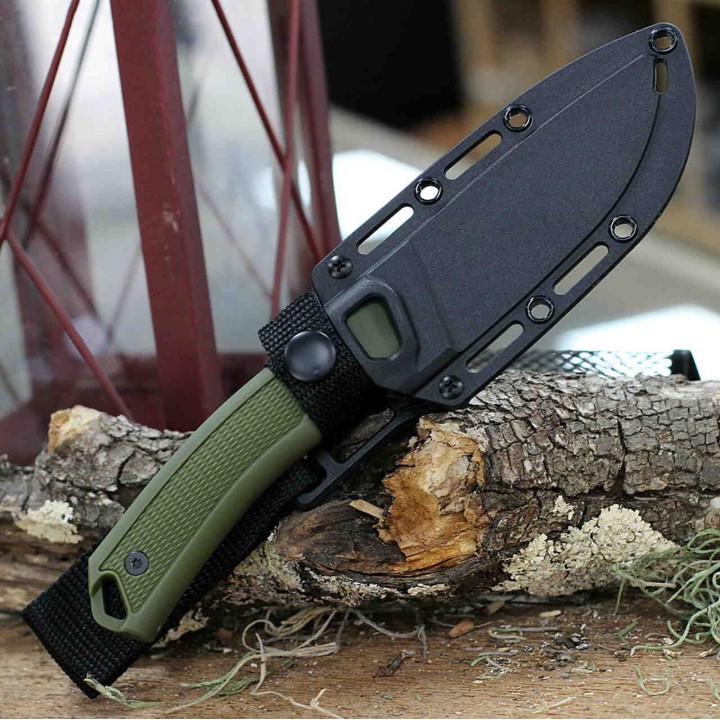 Couteau Kershaw Deschutes Skinner Lame Acier D2 Manche Rubber Etui GFN KS1883 - Livraison Gratuite