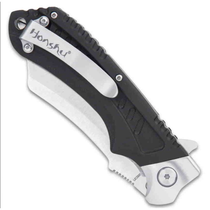 Couteau United Cutlery Honshu Sekyurti Razor Lame Acier D2 Manche G10 IKBS Linerlock Clip UC3452 - Livraison Gratuite