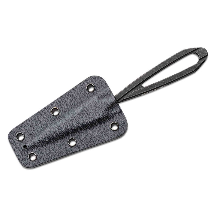 Couteau CIVIVI D-Art Neck Black Lame Acier D2 Manche Acier Etui Kydex CIVC210012 - Livraison Gratuite
