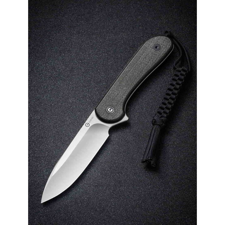 Couteau CIVIVI Elementum Green Lame Fixe Acier D2 Manche Micarta Etui Kydex CIVC2105B - Livraison Gratuite