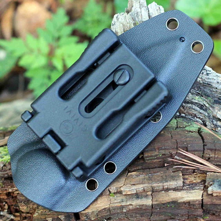 Couteau CIVIVI Elementum Green Lame Fixe Acier D2 Manche Micarta Etui Kydex CIVC2105B - Livraison Gratuite