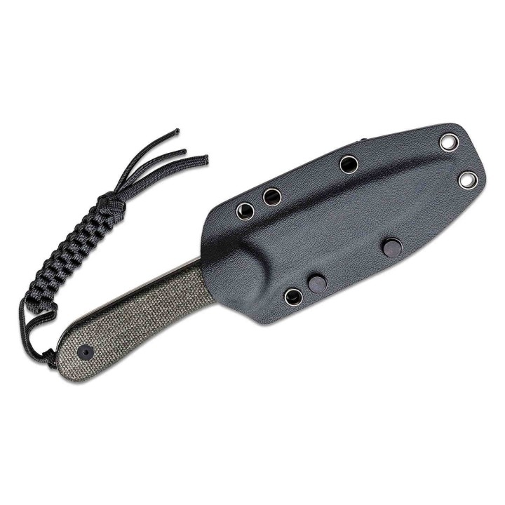 Couteau CIVIVI Elementum Green Lame Fixe Acier D2 Manche Micarta Etui Kydex CIVC2105B - Livraison Gratuite