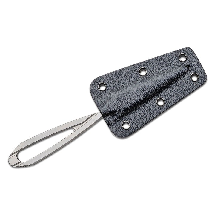 Couteau CIVIVI D-Art Neck Bead Blasted Lame Acier D2 Manche Acier Etui Kydex CIVC210011 - Livraison Gratuite