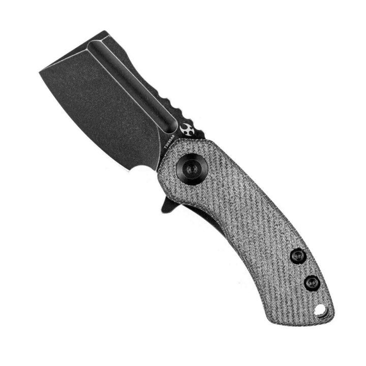 Couteau Kansept Korvid Black Manche Micarta Lame Acier 154CM Linerlock KT3030A9 - Livraison Gratuite