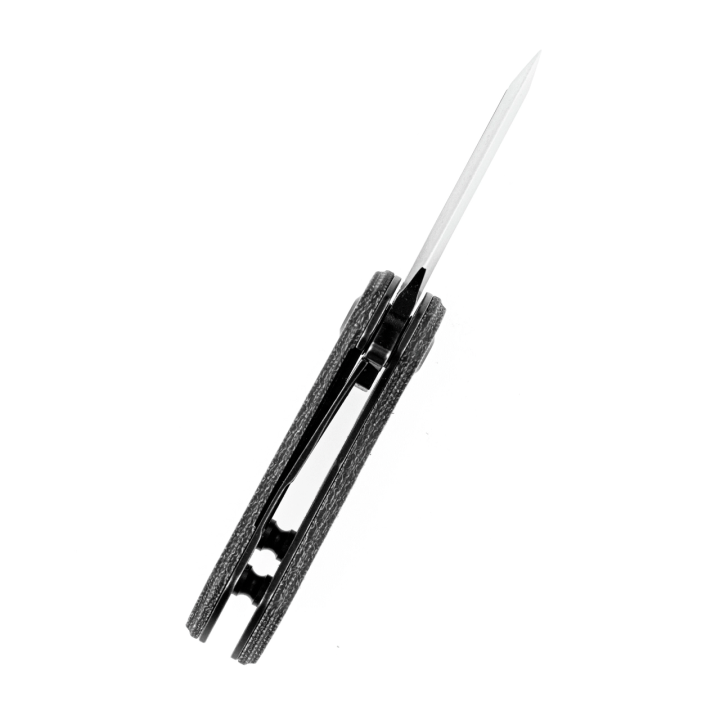 Couteau Kansept Korvid Black Manche Micarta Lame Acier 154CM Linerlock KT3030A9 - Livraison Gratuite