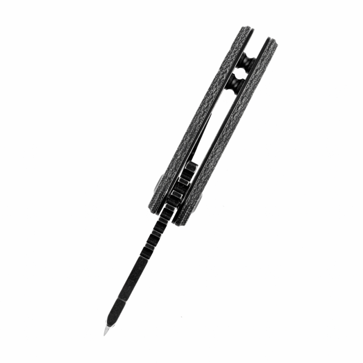 Couteau Kansept Korvid Black Manche Micarta Lame Acier 154CM Linerlock KT3030A9 - Livraison Gratuite