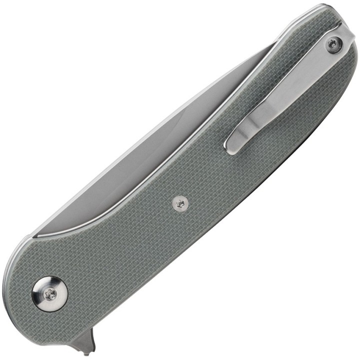 Couteau Ferrum Forge Gent 2.0 Gray Lame Acier 9Cr13MoV Manche G10 IKBS Linerlock Clip FF009Y - Livraison Gratuite