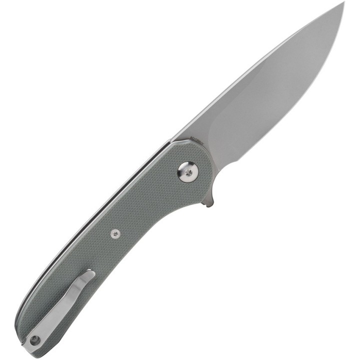 Couteau Ferrum Forge Gent 2.0 Gray Lame Acier 9Cr13MoV Manche G10 IKBS Linerlock Clip FF009Y - Livraison Gratuite
