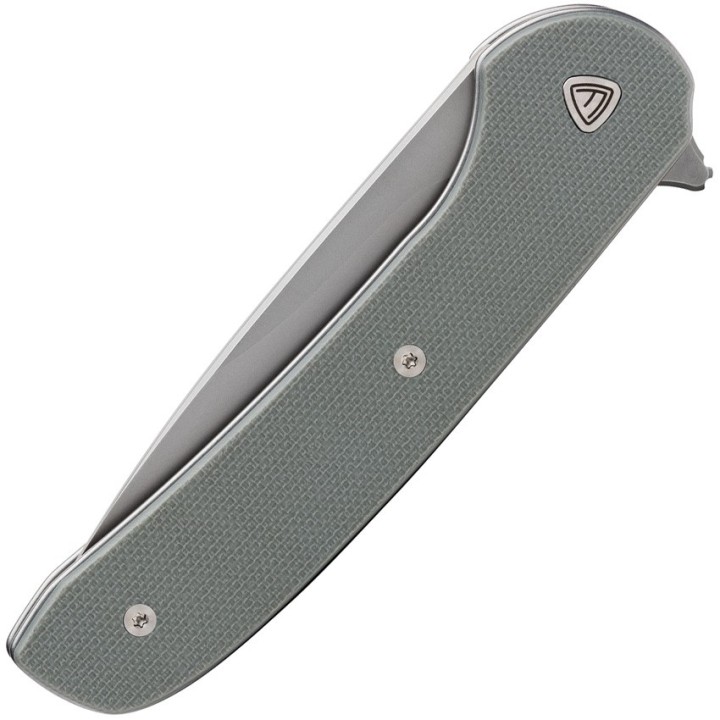 Couteau Ferrum Forge Gent 2.0 Gray Lame Acier 9Cr13MoV Manche G10 IKBS Linerlock Clip FF009Y - Livraison Gratuite