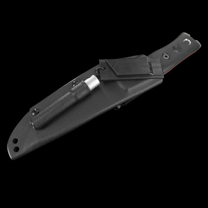 Couteau TOPS BOB Fieldcraft Hunter Lame Acier 154CM Manche Green/Black G10 Etui Kydex USA TPBROS154GB - Livraison Gratuite