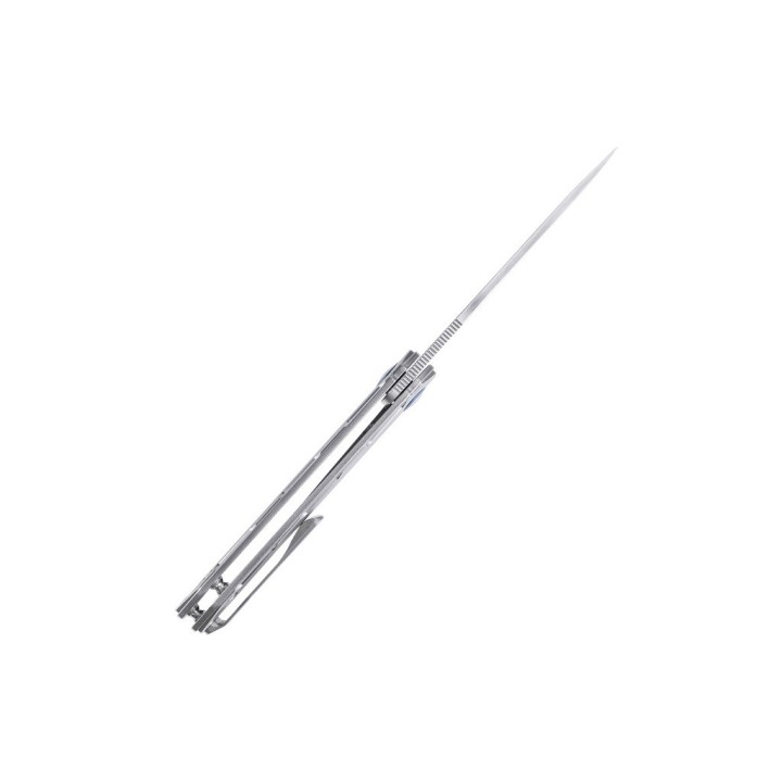 Couteau Kizer Begleiter Titane Lame Acier CPM S35VN IKBS Framelock Clip KI4458T4 - Livraison Gratuite