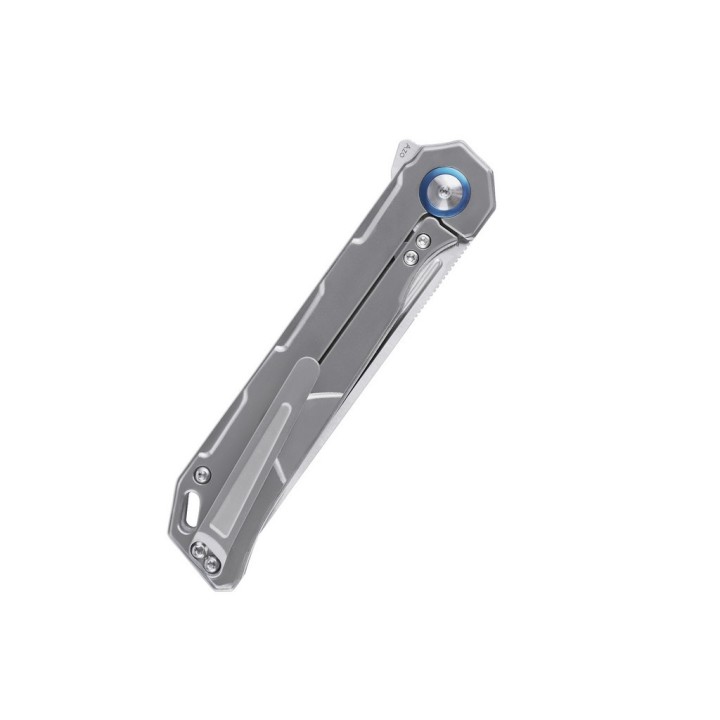 Couteau Kizer Begleiter Titane Lame Acier CPM S35VN IKBS Framelock Clip KI4458T4 - Livraison Gratuite