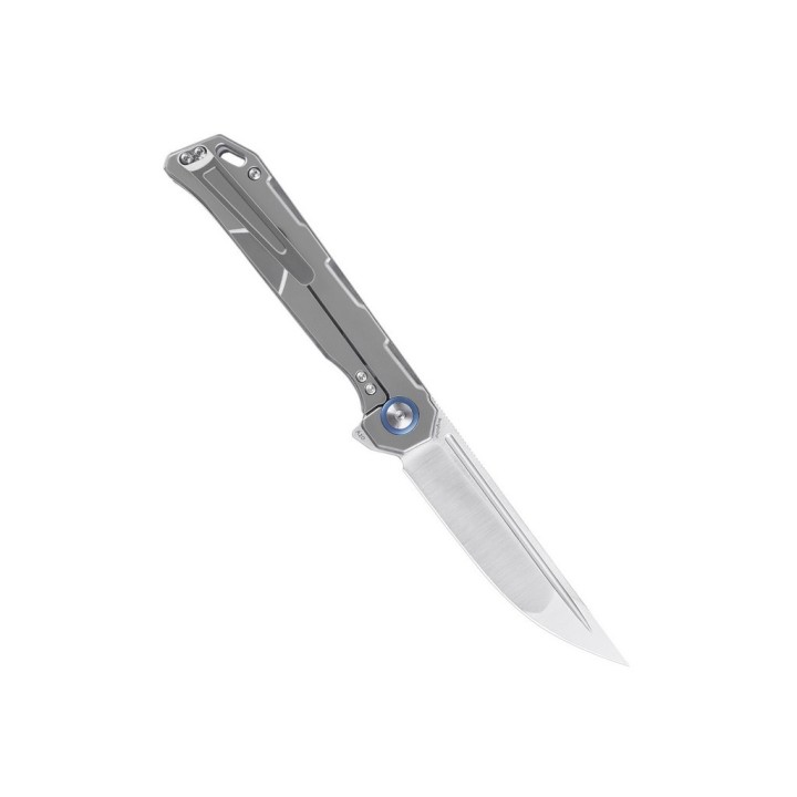 Couteau Kizer Begleiter Titane Lame Acier CPM S35VN IKBS Framelock Clip KI4458T4 - Livraison Gratuite