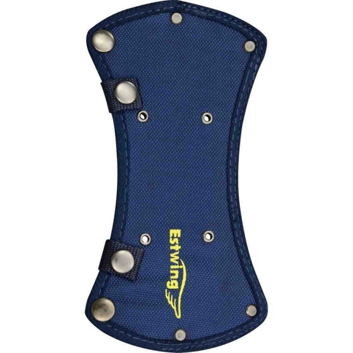 Hache Tomahawk Estwing Black Eagle Double Bit Axe Lame Forgée Etui Nylon Bleu Made In USA ESE6DBA - Livraison Gratuite