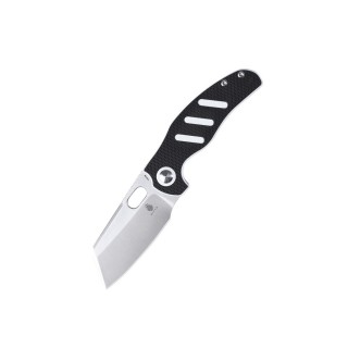 Couteau Kizer Cutlery Mini Sheepdog C01C Black/White Lame Acier 154CM Manche G-10 IKBS Clip KIV3488C7 - Livraison Gratuite