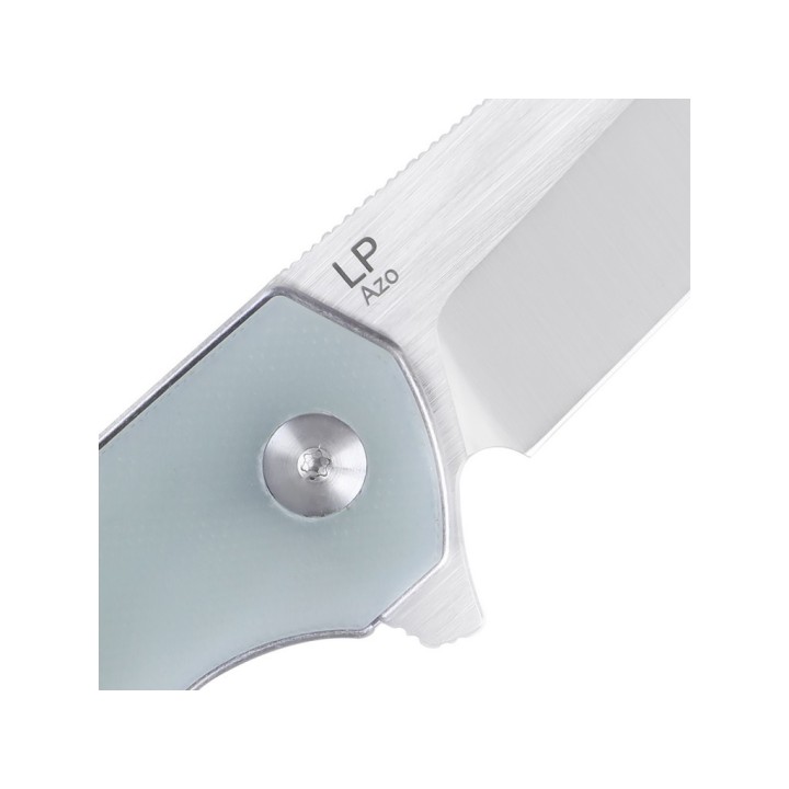 Couteau Kizer LP Transparent Manche G10 Lame Acier 154CM IKBS Linerlock Clip KIV3610C2 - Livraison Gratuite